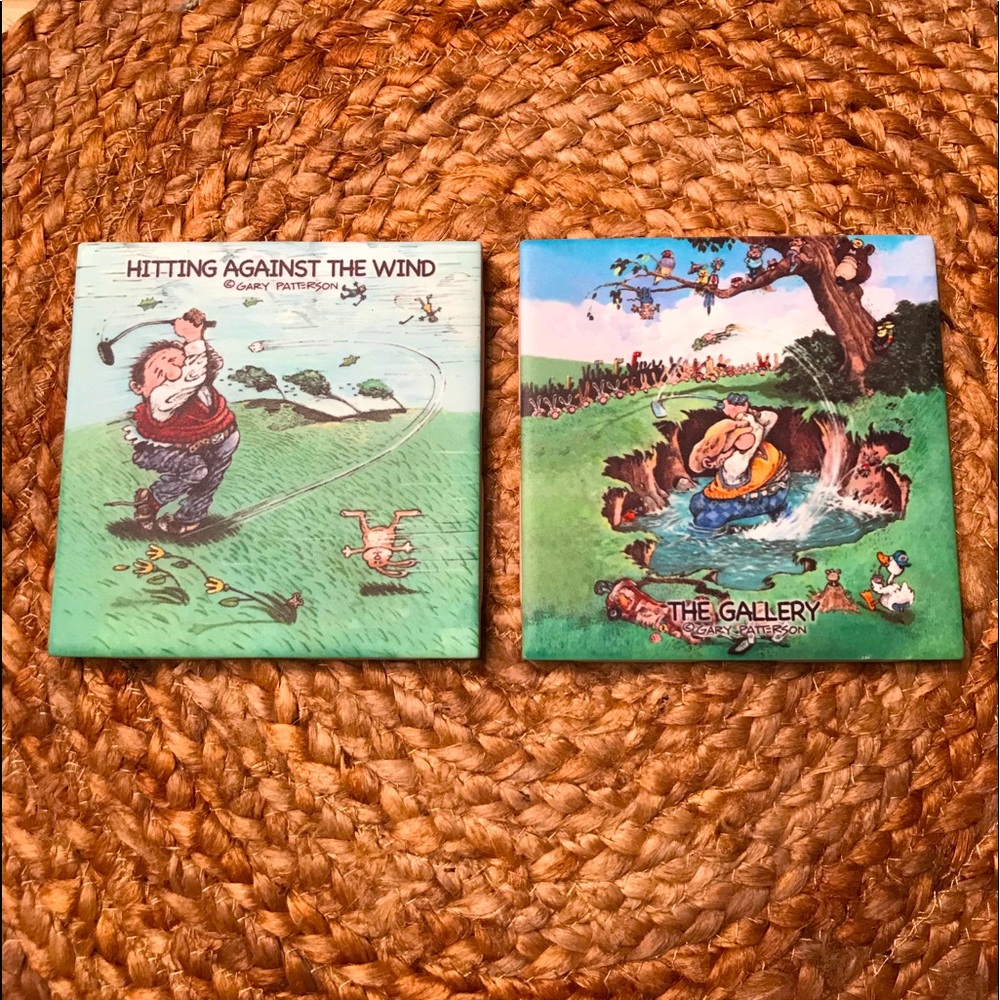 ✨✨Golf Ceramic Coasters✨✨ - Picture 7 of 7